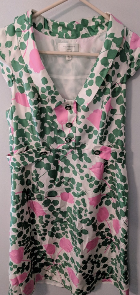 Anthropologie floral dress